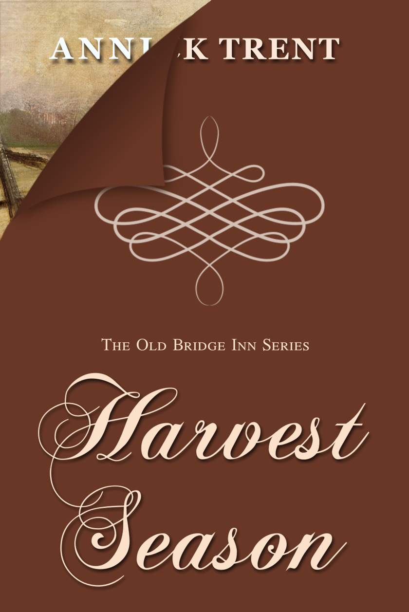 semi-obscured book cover of Harvest Season